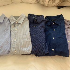 (5) Men's Banana Republic Dress Shirts